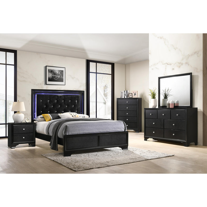  Size_Queen  -- Micah B4350-Q Queen Bed IMAGE 3