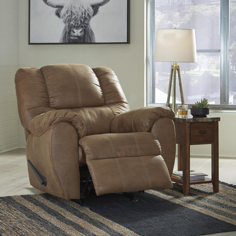  Manufacturer Color_Saddle  Motion Type_Manual  -- McGann 1030225 Rocker Recliner IMAGE 4