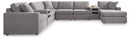 Modmax - U-Shaped Sectional - Granite