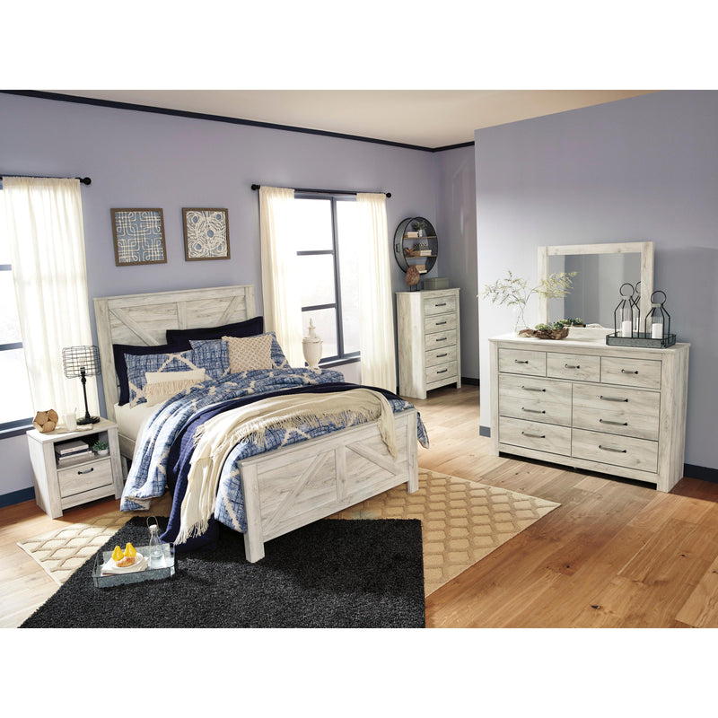  Size_Queen  -- Bellaby B331B6 Queen Crossbuck Panel Bed IMAGE 3