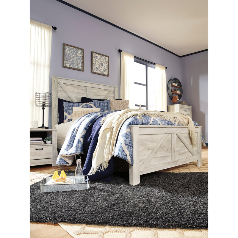  Size_Queen  -- Bellaby B331B6 Queen Crossbuck Panel Bed IMAGE 4