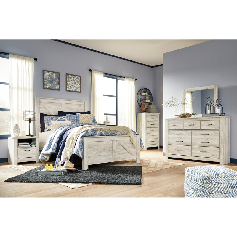  Size_Queen  -- Bellaby B331B6 Queen Crossbuck Panel Bed IMAGE 7