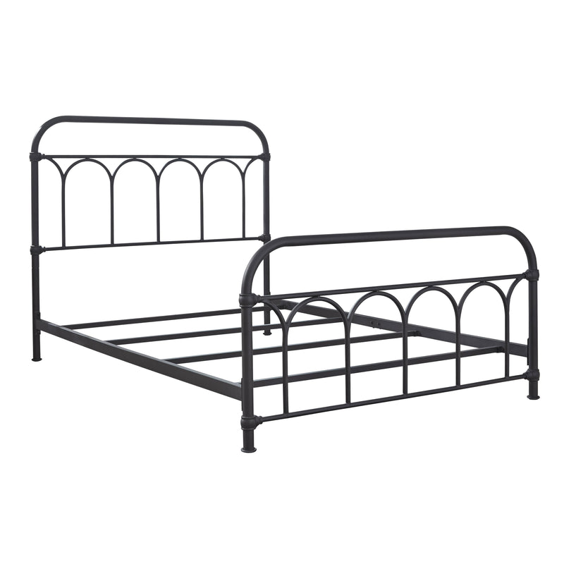  Size_Queen  -- Nashburg B280-681 Queen Metal Bed IMAGE 3