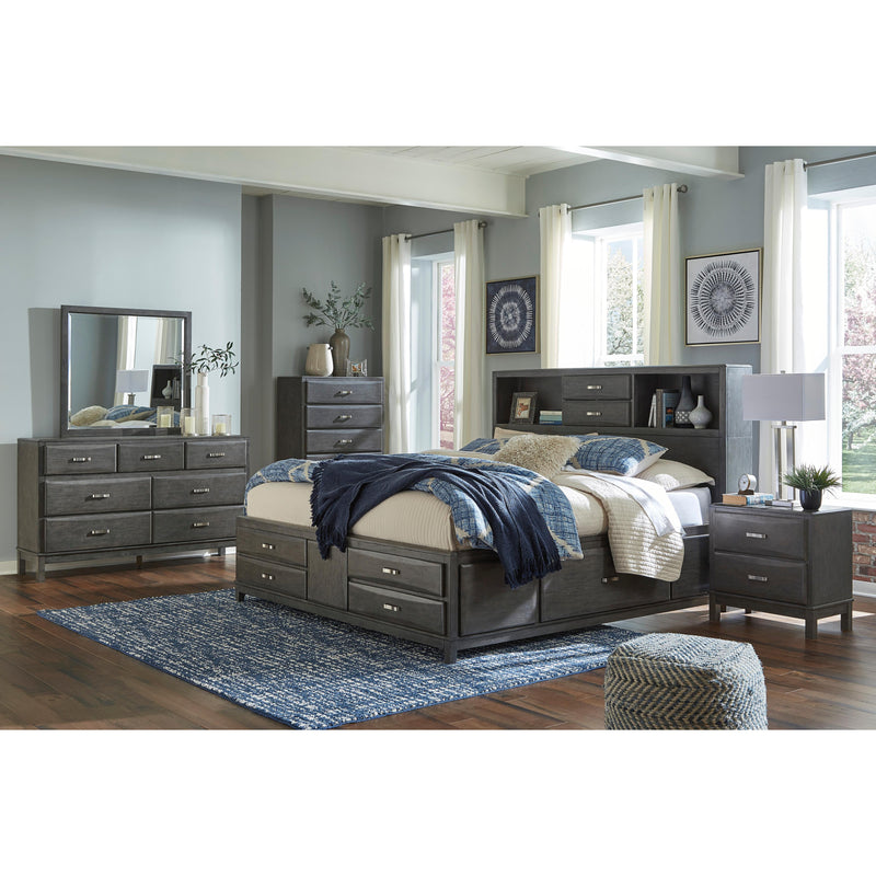  Size_California King  -- Caitbrook B476B7 California King Storage Bed with 8 Drawers IMAGE 11