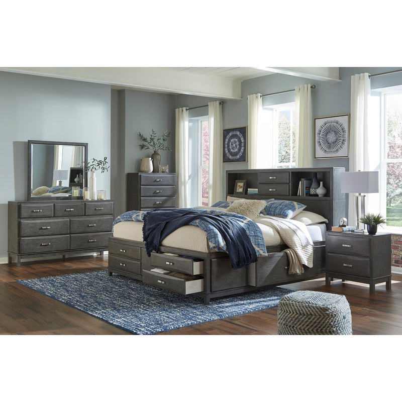  Size_California King  -- Caitbrook B476B7 California King Storage Bed with 8 Drawers IMAGE 12