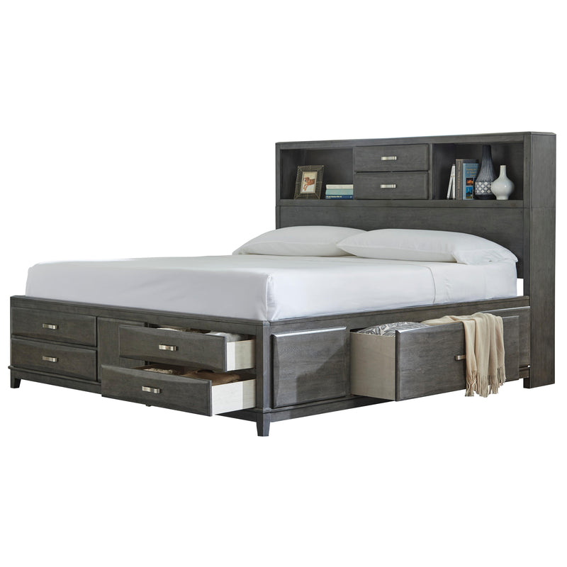  Size_California King  -- Caitbrook B476B7 California King Storage Bed with 8 Drawers IMAGE 2