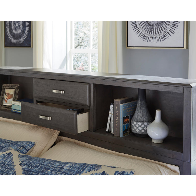  Size_California King  -- Caitbrook B476B7 California King Storage Bed with 8 Drawers IMAGE 5