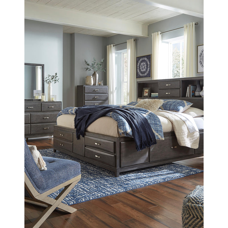  Size_California King  -- Caitbrook B476B7 California King Storage Bed with 8 Drawers IMAGE 8