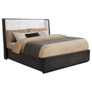 Leandro - King Footboard, Box 2 of 3 - Burnished Black