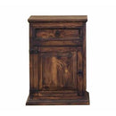 LMT Imports Mansion Bedroom Suite 1-Drawer Nightstand BUR013L MEDIO IMAGE 1