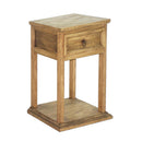 LMT Imports Promo Bedroom Suite 1-Drawer Nightstand BUR400 IMAGE 1