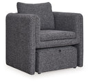Vreni - Accent Chair - Charcoal / Black