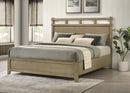 Hazlewood - King Headboard, Footboard & Slats, Box 1 of 2 - Vineyard Oak