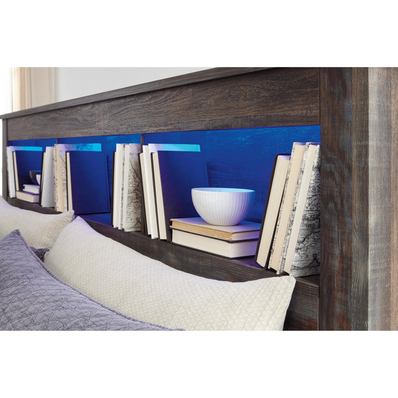  Size_King  -- Drystan B211B53 King Bookcase Bed IMAGE 3