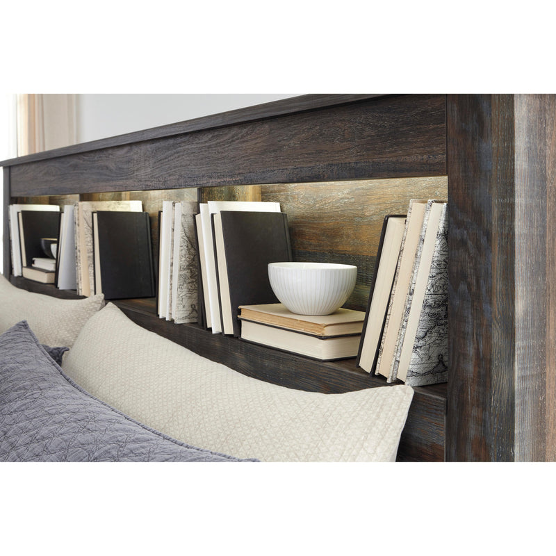  Size_King  -- Drystan B211B53 King Bookcase Bed IMAGE 4