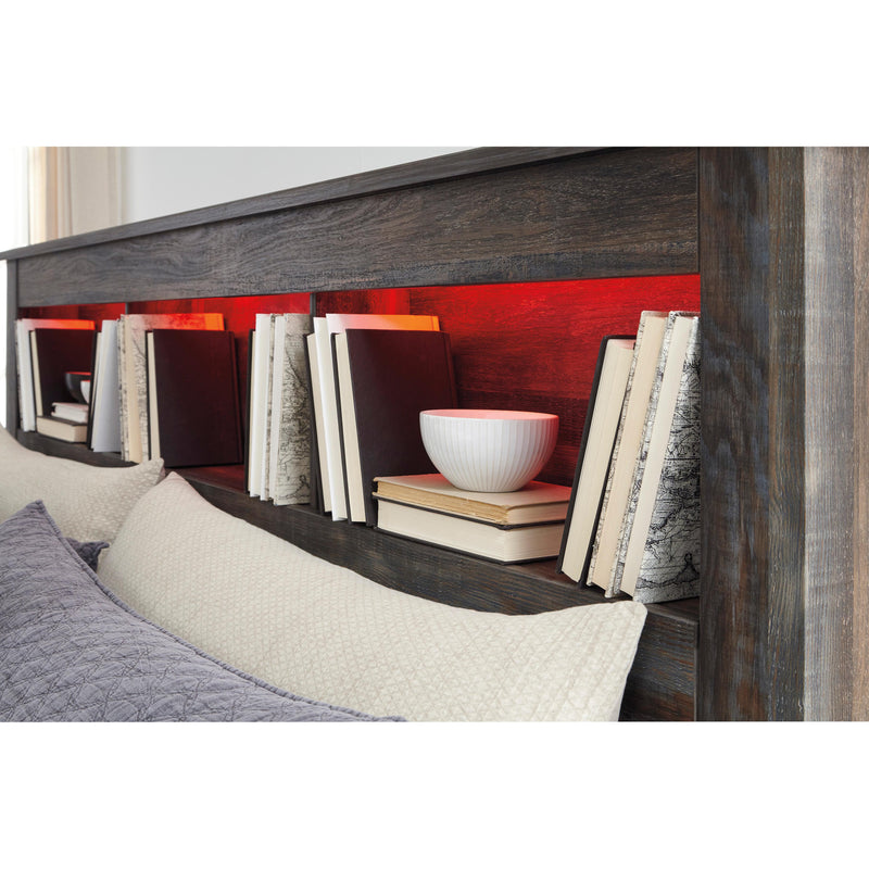  Size_King  -- Drystan B211B53 King Bookcase Bed IMAGE 5