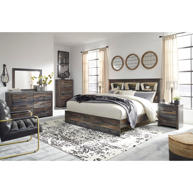  Size_King  -- Drystan B211B53 King Bookcase Bed IMAGE 6