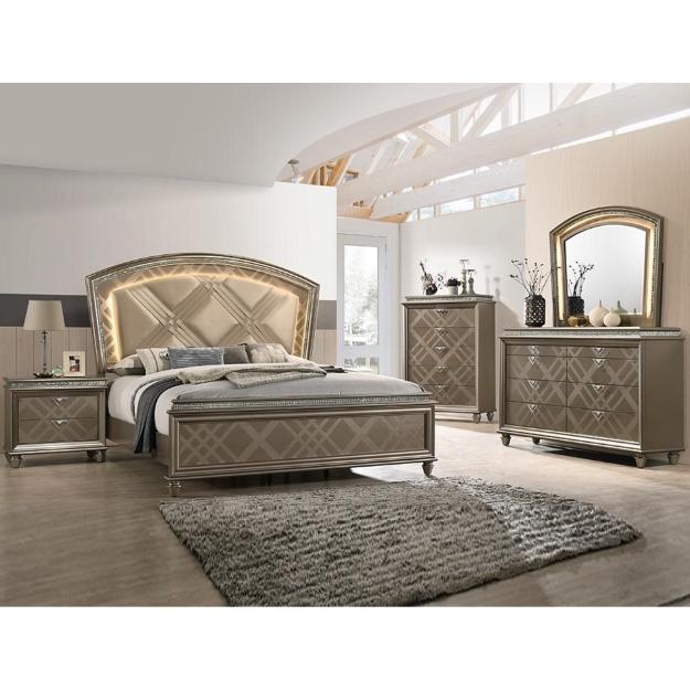 Crown Mark Cristal 8-Drawer Dresser B7800-1 IMAGE 2