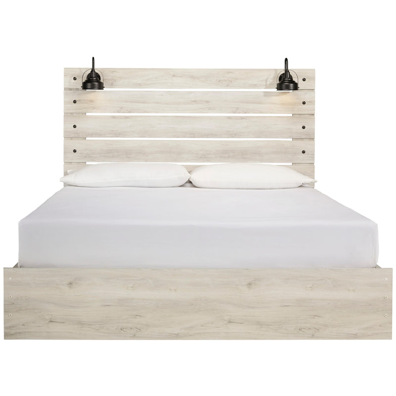  Size_King  -- Cambeck B192B19 King Panel Bed with 2 Storage Drawers IMAGE 3