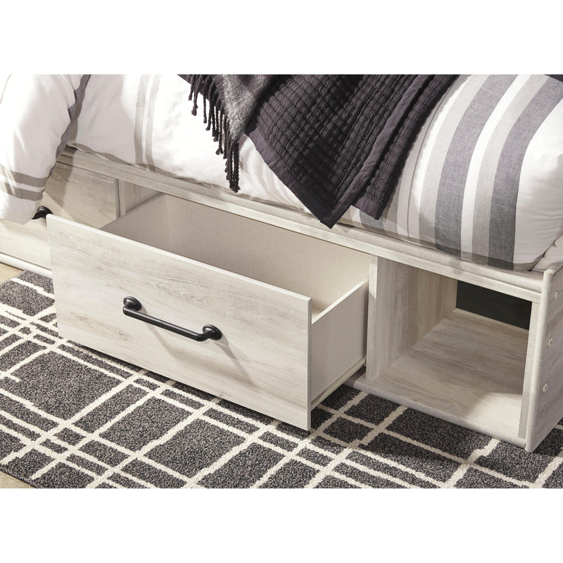  Size_King  -- Cambeck B192B19 King Panel Bed with 2 Storage Drawers IMAGE 7