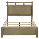 Hazlewood - Queen Headboard, Footboard & Slats, Box 1 of 2 - Vineyard Oak