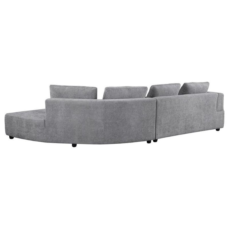 Toscano - Loveseat, Box 1 of 2 - Gray
