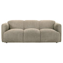 Dorset - Upholstered Round Track Arm Sofa Set
