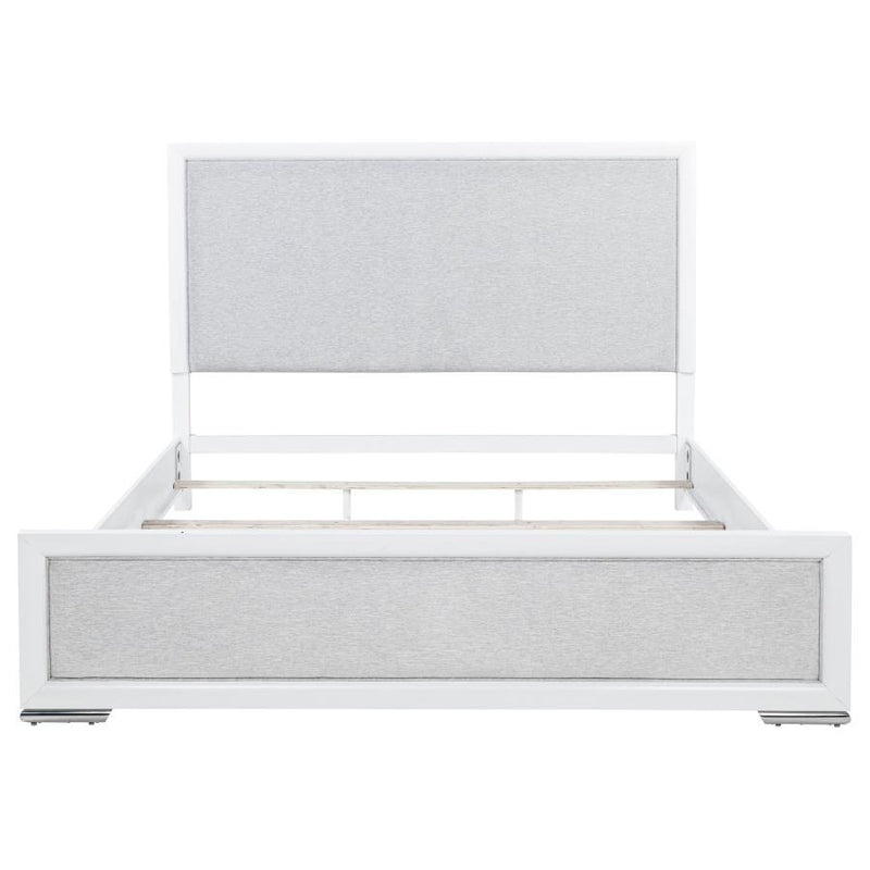 Gracemont - King Footboard, Box 2 of 3 - Gray And White