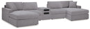 Modmax - U-Shaped Sectional - Granite