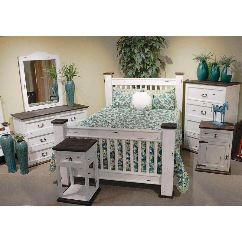 LMT Imports Promo Bedroom 1-Drawer Nightstand BUR013LDW IMAGE 2