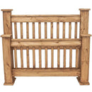 LMT Imports King Poster Bed CAM093 HONEY IMAGE 1
