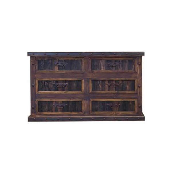 LMT Imports Finca 6-Drawer Dresser COM080 MEDIO IMAGE 1