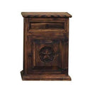 LMT Imports Rope and Star 1-Drawer Nightstand ROP004R MEDIO IMAGE 1