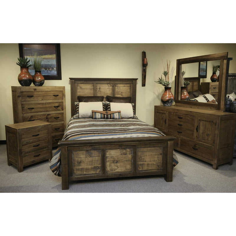 LMT Imports Ashton Queen Panel Bed VMABEL-ASHTON01 QUEEN IMAGE 2