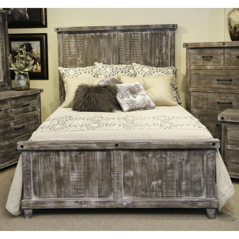 LMT Imports Stone Creek King Panel Bed VMABEL-BOLT02 KING IMAGE 3