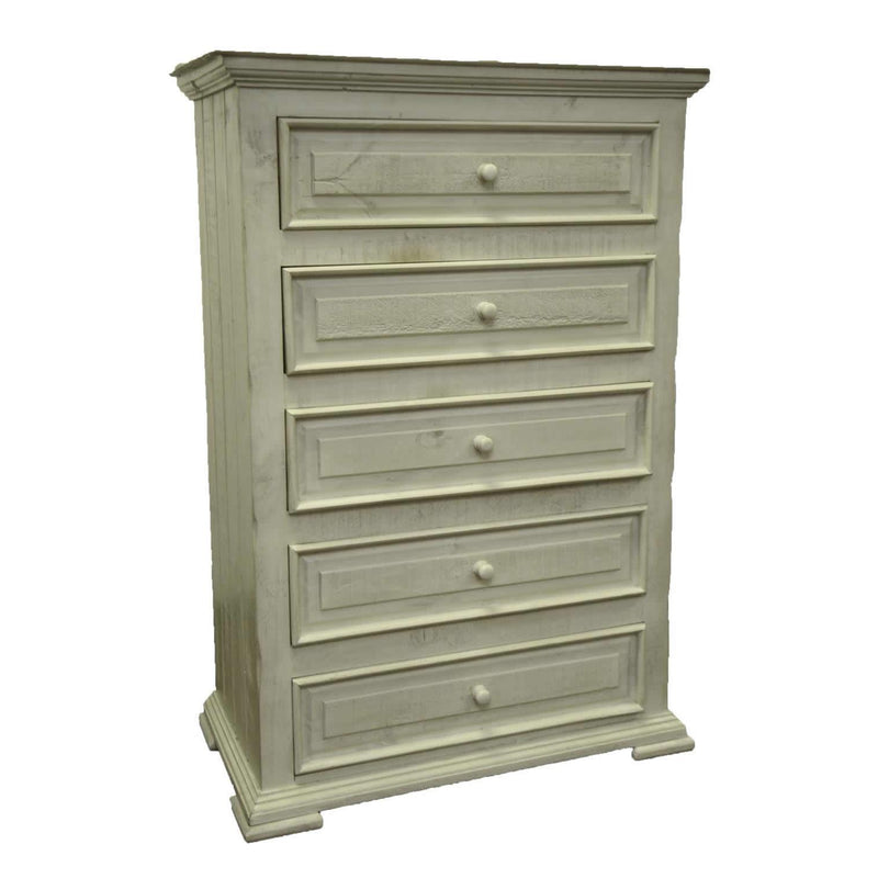 LMT Imports Terra 5-Drawer Chest VMABEL-COL06 TERRA WHITE IMAGE 1