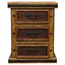 LMT Imports 3-Drawer Nightstand ZLUNA-703 IMAGE 1