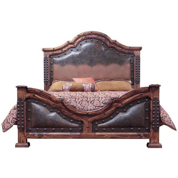 LMT Imports King Panel Bed ZLUNA-REC-34KING IMAGE 1