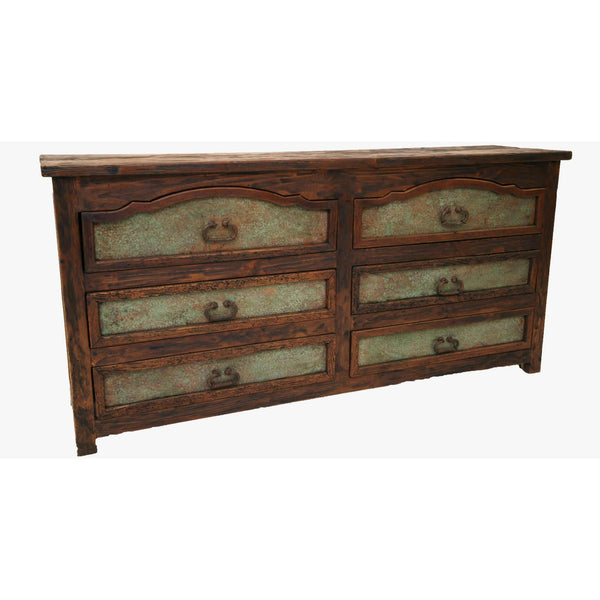 LMT Imports 6-Drawer Dresser ZCOBR-CAPTEL-DRESSER IMAGE 1