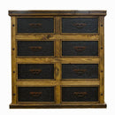 LMT Imports 8-Drawer Dresser ZLUNA-COM39 TOOLED IMAGE 1