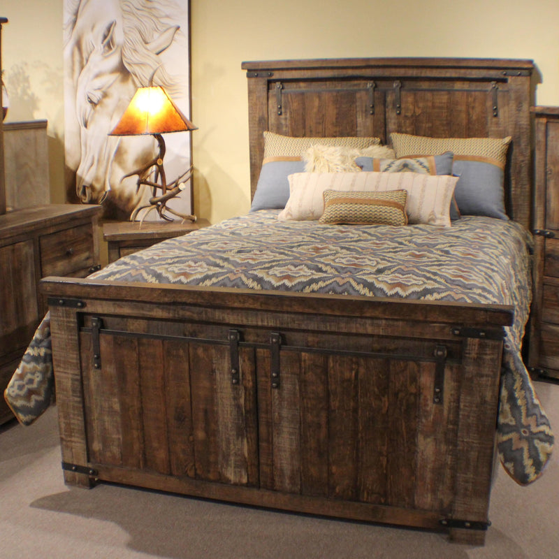 LMT Imports Chatham King Panel Bed ZZMEXI-1118BST-KING IMAGE 2