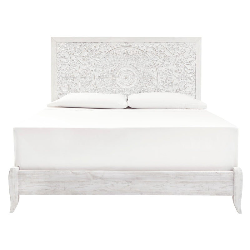  Size_King  -- Paxberry B181B10 King Panel Bed IMAGE 2