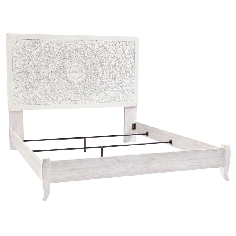  Size_King  -- Paxberry B181B10 King Panel Bed IMAGE 4