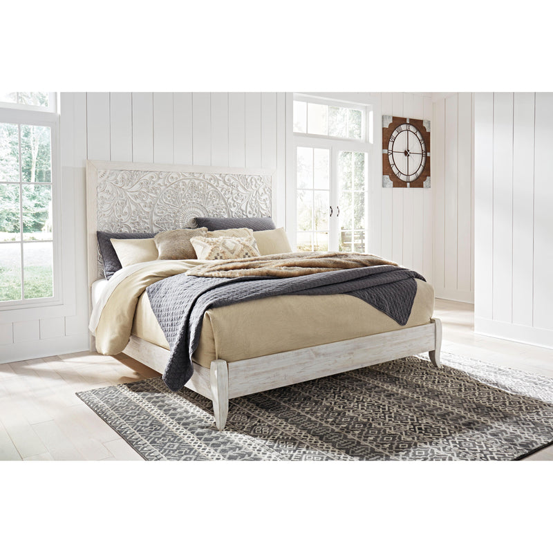  Size_King  -- Paxberry B181B10 King Panel Bed IMAGE 5