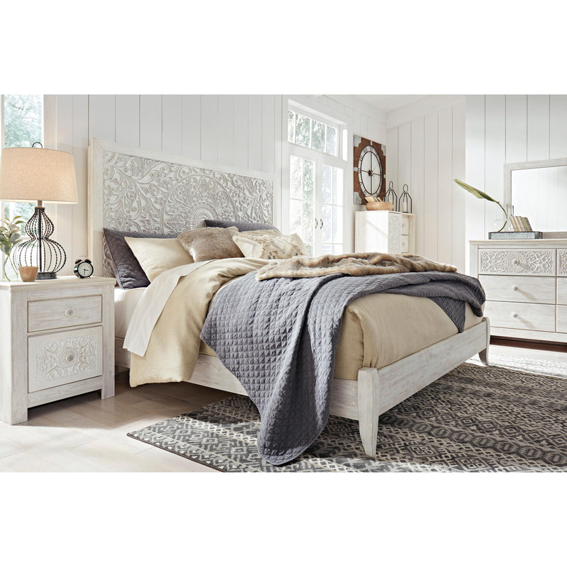 Size_King  -- Paxberry B181B10 King Panel Bed IMAGE 7