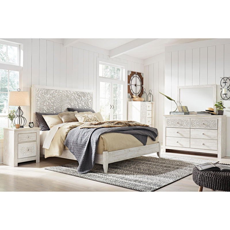  Size_King  -- Paxberry B181B10 King Panel Bed IMAGE 9