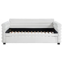 Patricia - Back Panel, Side Rails With Trundle - White