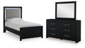Maeling - Upholstered Panel Bedroom Set