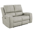 Brickston - Triple Power Reclining Sofa Set