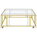 Adri - Glass Coffee Table Top - White